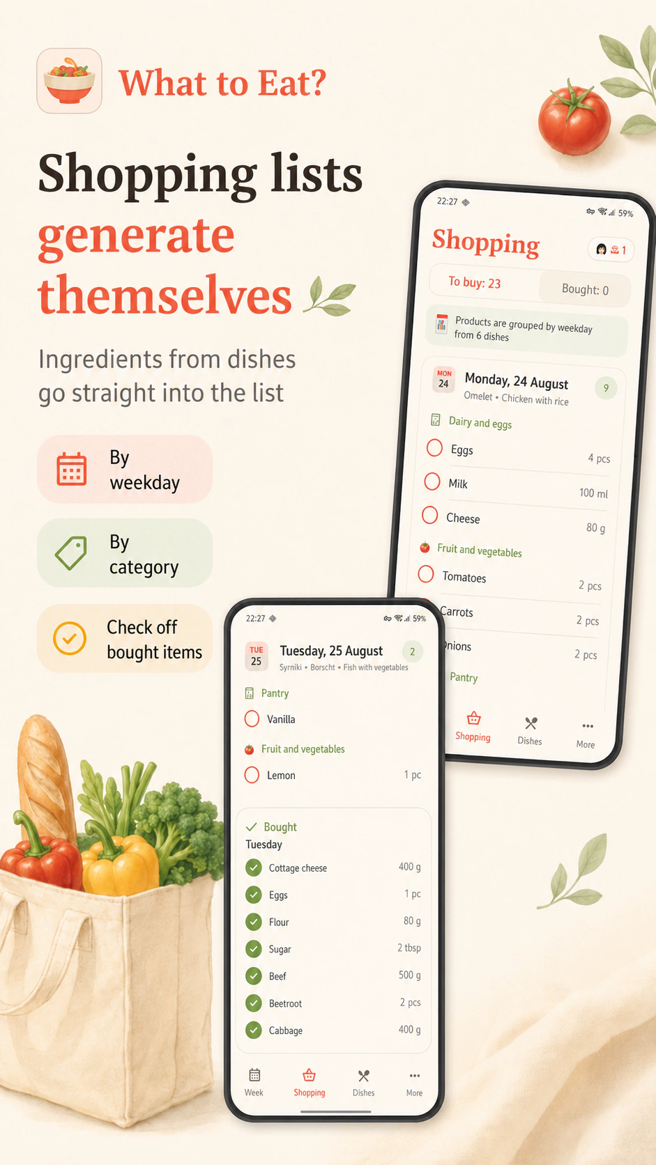 What Shall We Eat? — screenshot 2 / 5